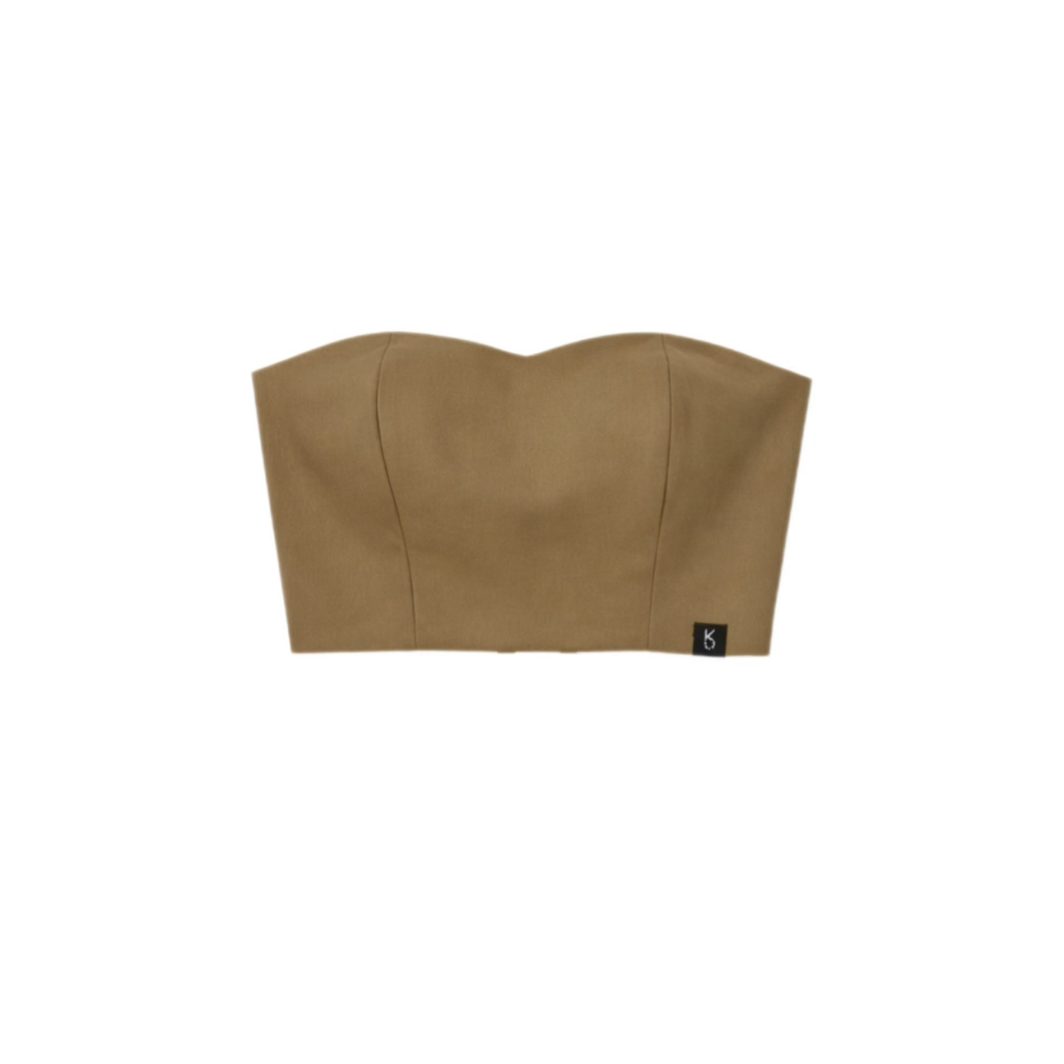Cotton basic crop top