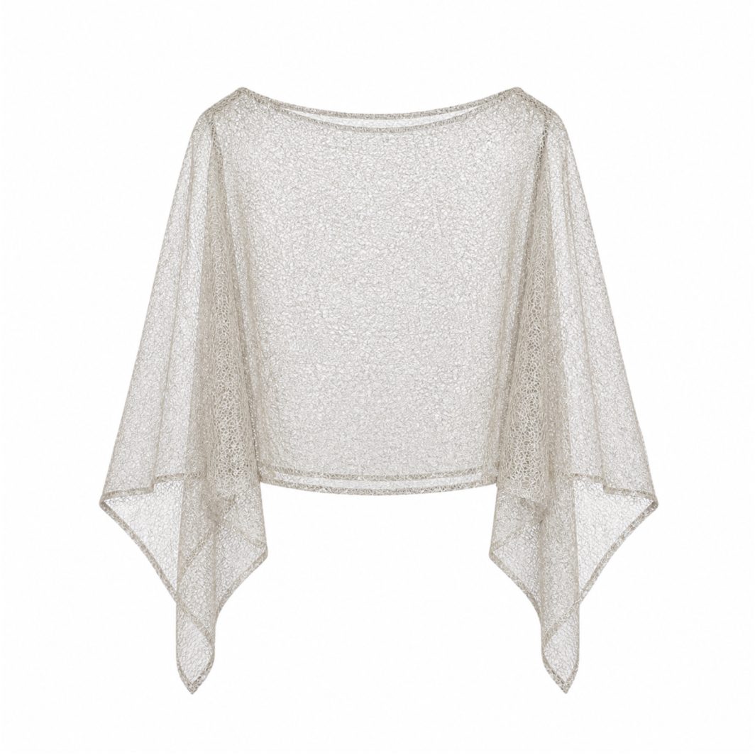 Lace Pancho Bej