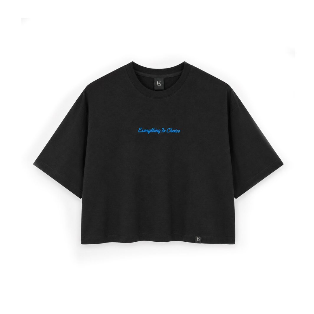 Choice Black cropshirt