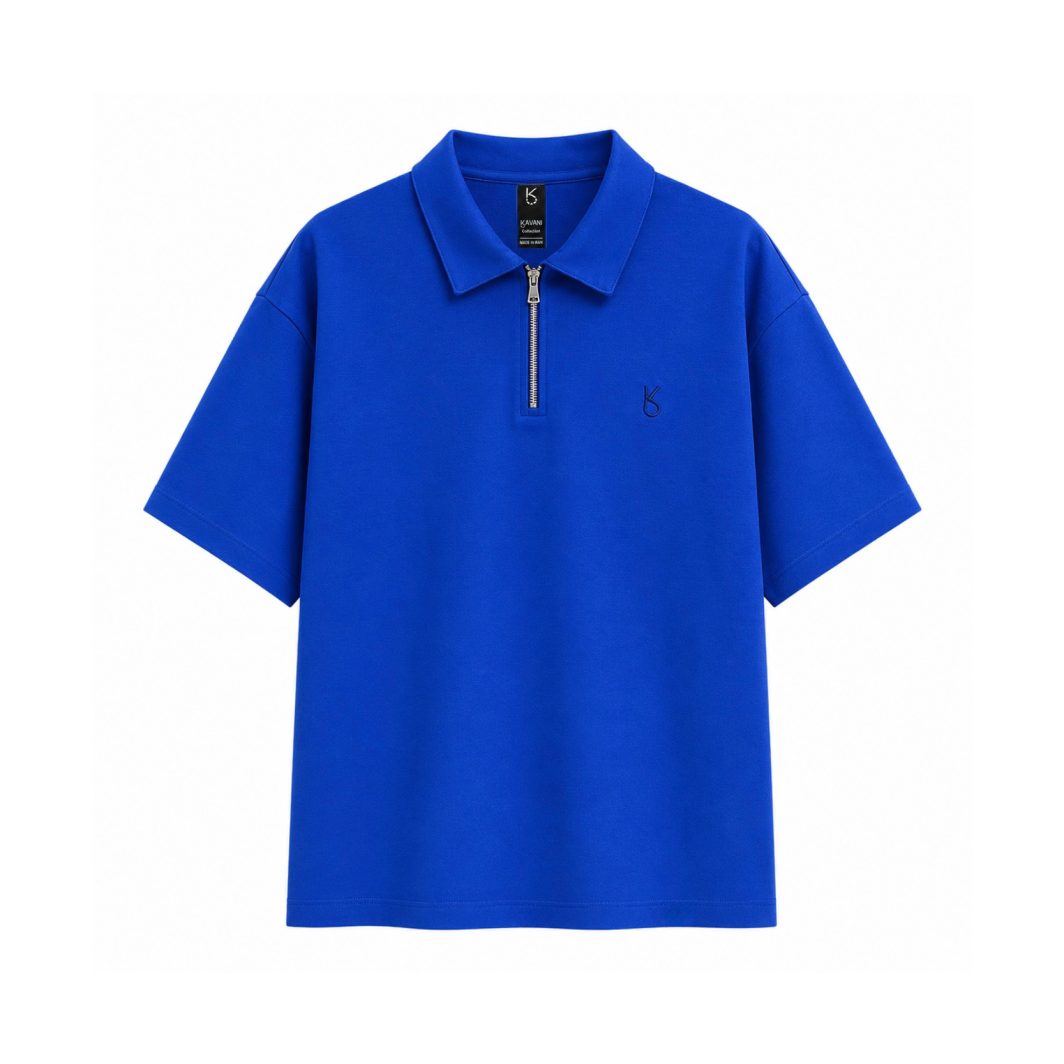 Half zip Dark blue